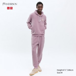 Pánské Teplákové Kalhoty Uniqlo Fleece Růžové CZ | I933473